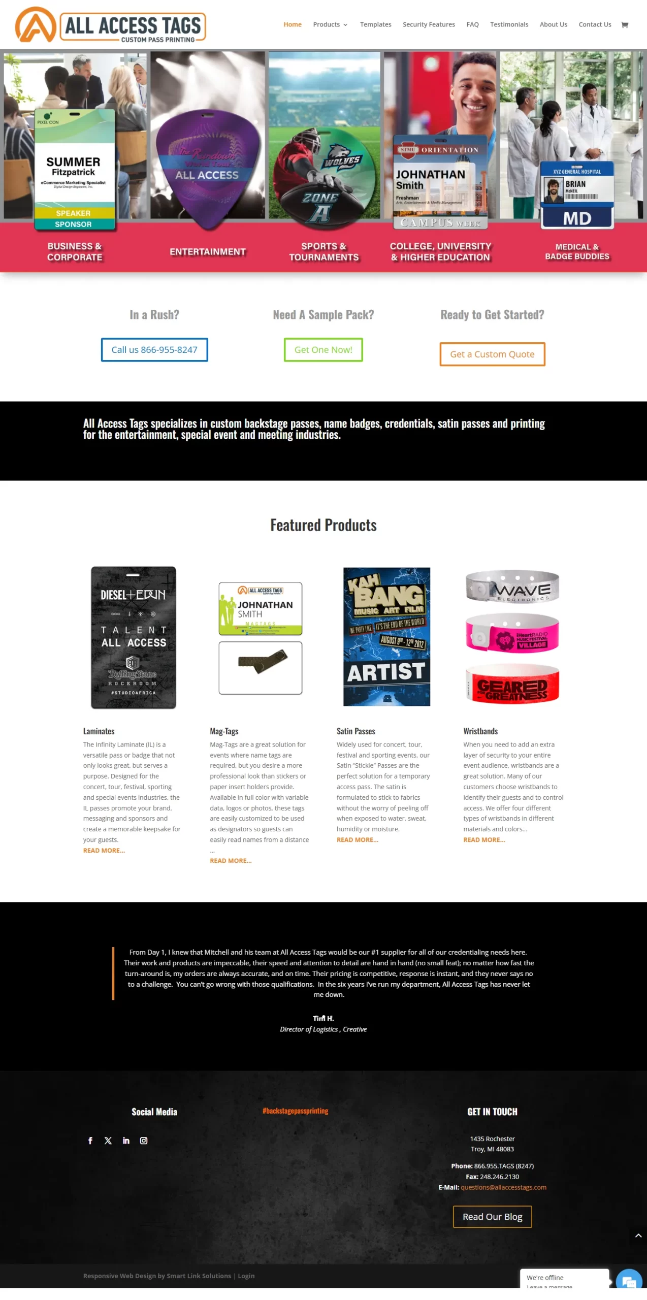 All Access Tags Homepage copy