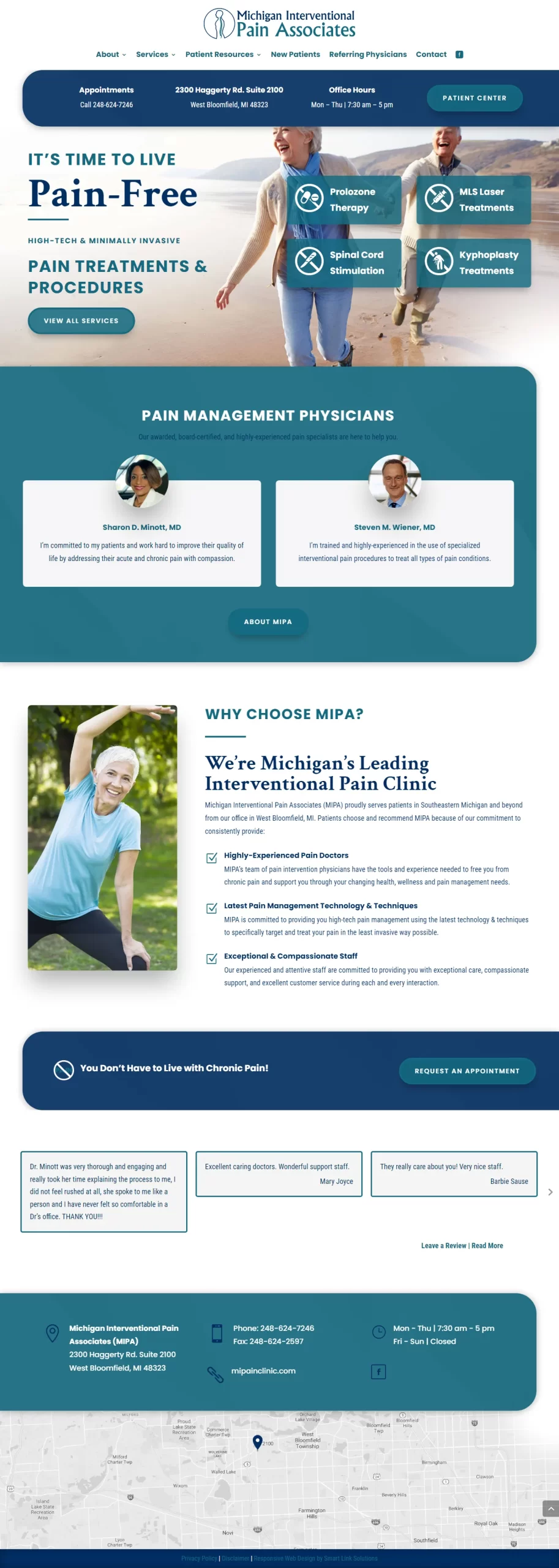 Michigan Interventional Pain Associates Homepage