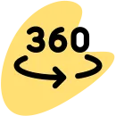 yellow graphic design icon