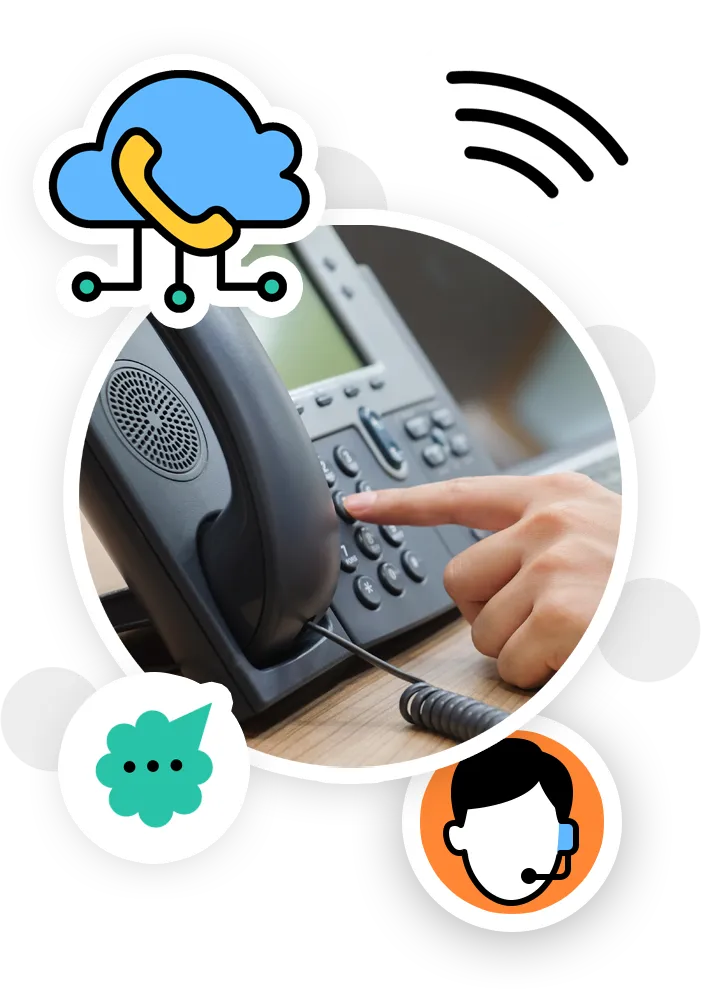 business phone system voip icon
